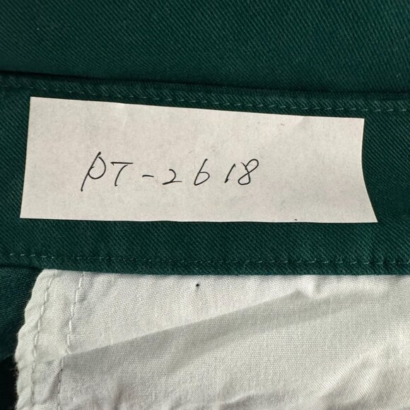 J. Crew High Rise Girlfriend Chino Pant Womens Size 22 Green NWT PT-2618 - Picture 2 of 11